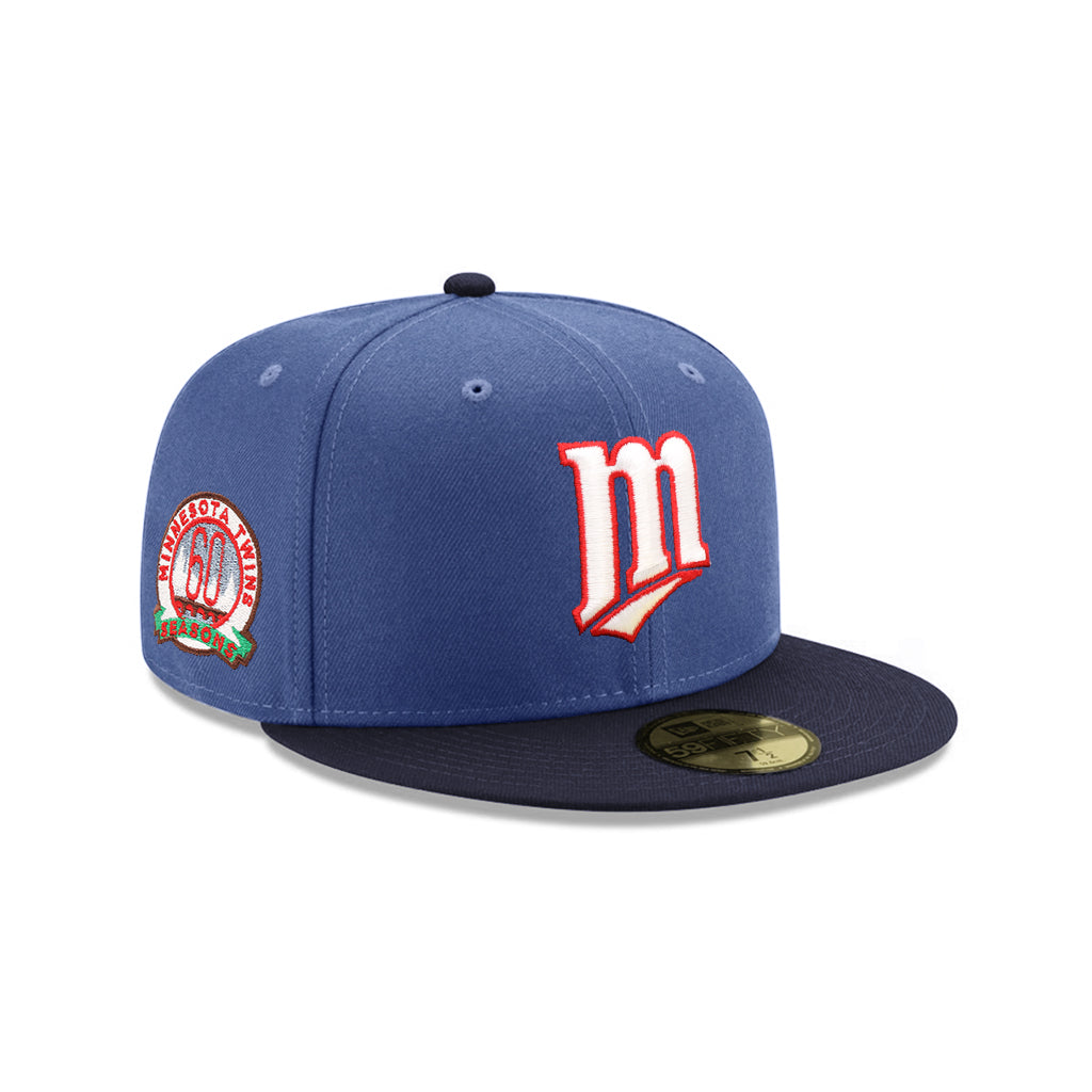 Minnesota Twins Indigo Navy 2 Tone 60th Anniversary SP 59Fifty