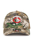 Minnesota Twins Real Tree 9Forty A-Frame Snapback