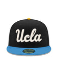 University of California Los Angeles UCLA Bruins Black Blue 2 Tone Mascot SP NCAA 59Fifty Fitted