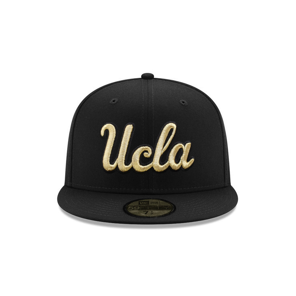 University Of California Los Angeles UCLA Bruins Black Gold Alternate Logo SP 59Fifty Fitted