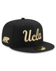 University Of California Los Angeles UCLA Bruins Black Gold Alternate Logo SP 59Fifty Fitted