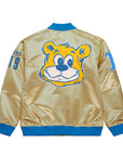 Mitchell & Ness University Of California Los Angeles UCLA Lightweight Gold Satin Jacket