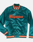 Mitchell & Ness Miami Dolphins Lightweight Satin Jacket