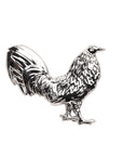 CrownMinded Rooster Cock Tonal Cap Pin