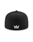 CrownMinded X Los Angeles The Standard LA Monogram Black On White 59Fifty Fitted