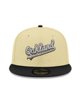 Oakland Athletics Vegas Gold Black 2 Tone Oakland Coliseum SP 59Fifty Fitted