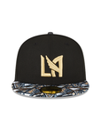 Los Angeles Football Club LAFC Black Multi Pattern 59Fifty MLS Fitted Cap