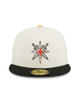 Las Vegas Golden Knights Chrome Black 2 Tone Inaugural Season SP NHL 59Fifty Fitted