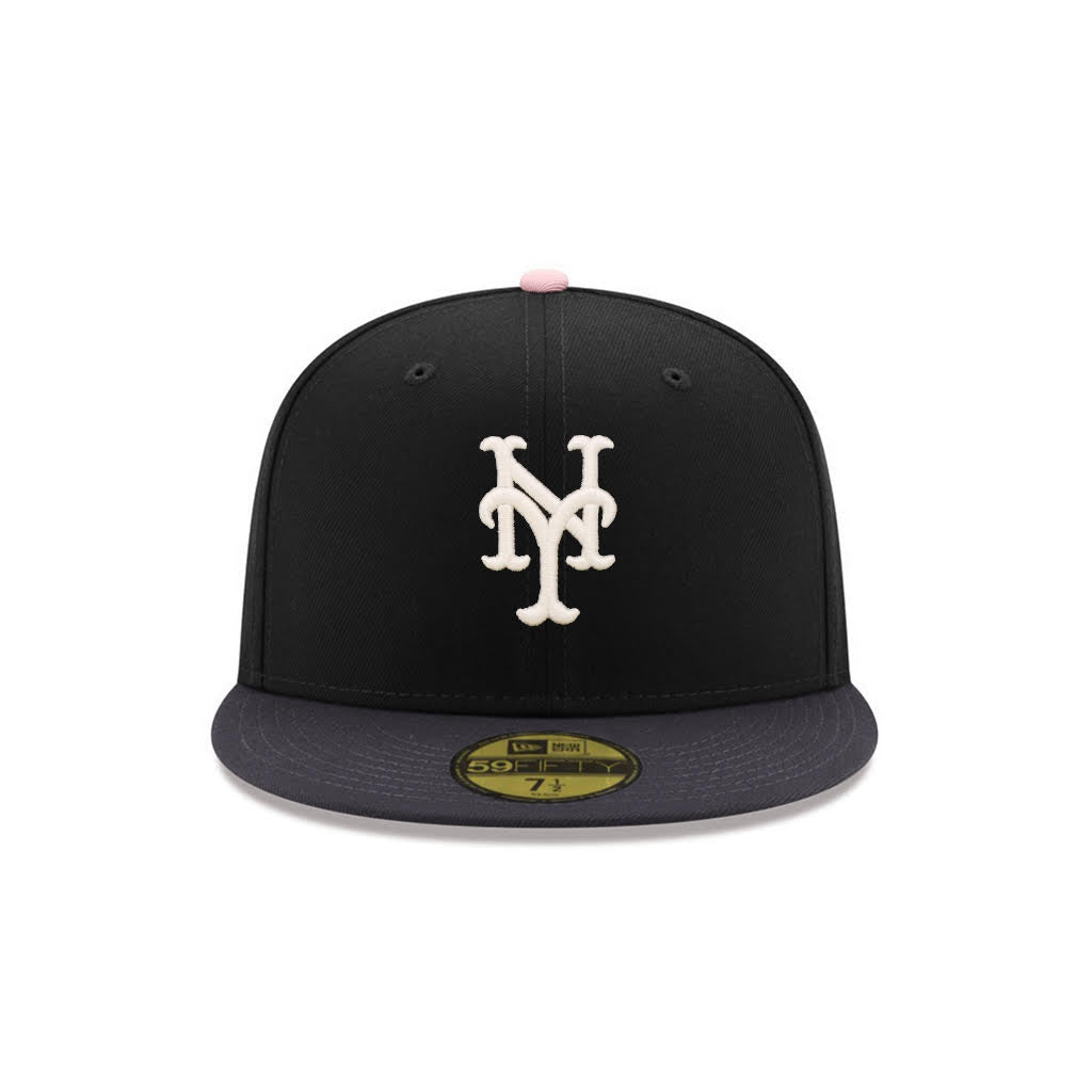 New York Mets Black Graphite 2 Tone 40th Anniversary SP 59Fifty