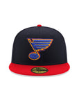 St. Louis Blues Navy Scarlet 2 Tone 2017 Winter Classic SP NHL 59Fifty Fitted