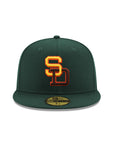 San Diego Padres Dark Green 40th Anniversary SP 59Fifty Fitted