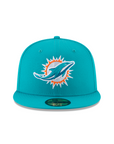 Miami Dolphins Teal Breeze 59Fifty Fitted Hat