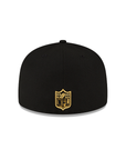 Los Angeles Rams Black on Gold NFL 59Fifty Fitted