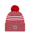 San Francisco 49ers New Era 2023 NFL Sideline Sport Official Pom Knit Beanie