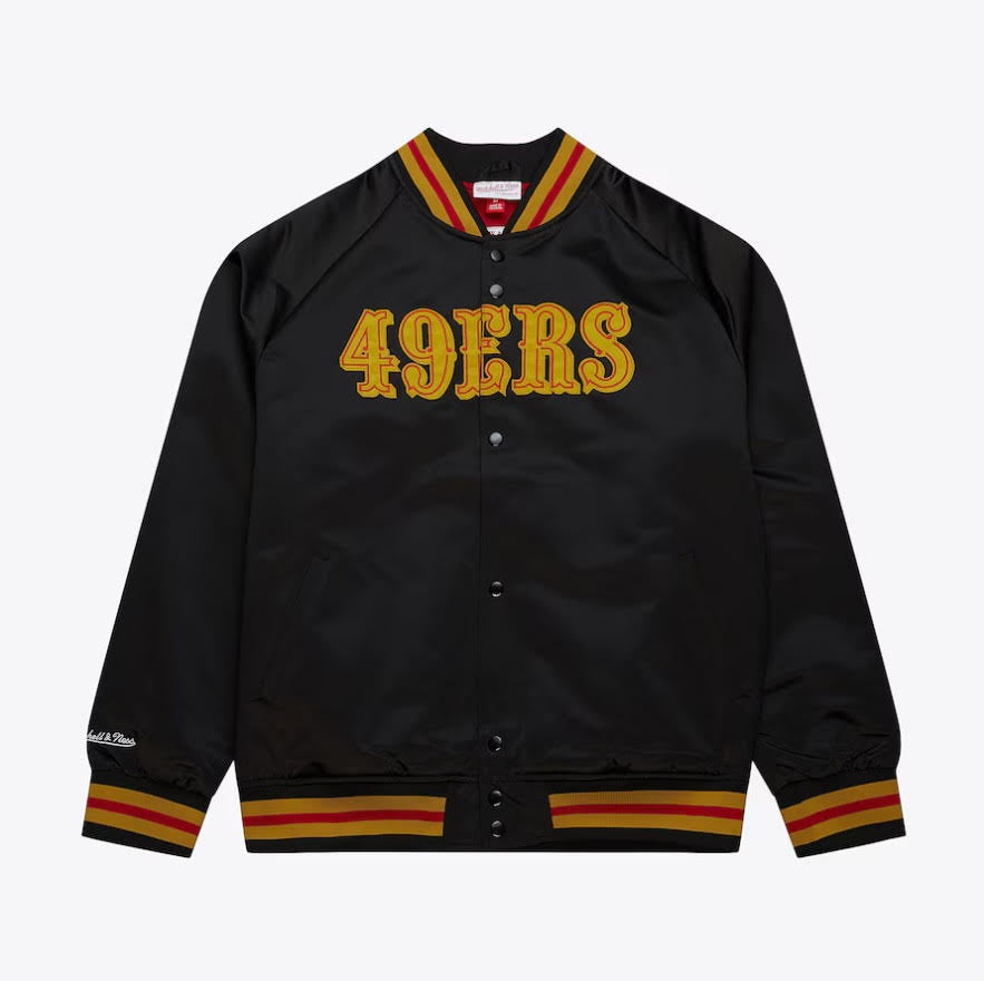 Mitchell & Ness San Francisco 49ers Lightweight Satin Jacket