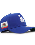 Los Angeles Dodgers Royal California State Flag SP 9Forty A-Frame Snapback