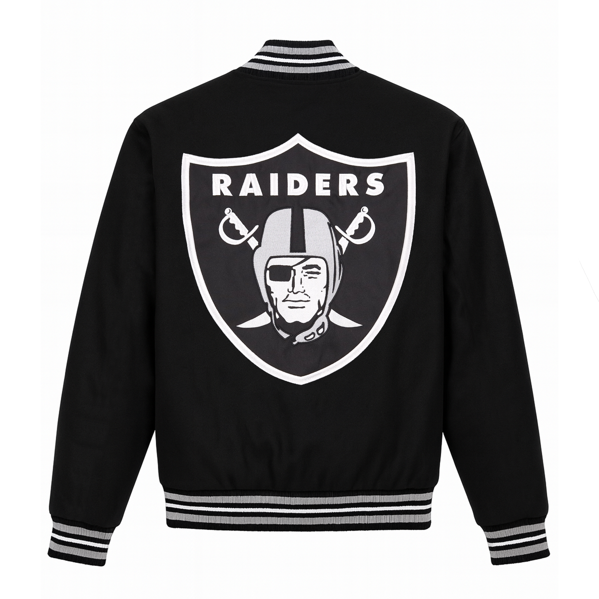 Las Vegas Raiders Black Reversible Wool Jacket – CROWN MINDED