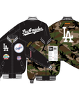 New Era X Alpha Industries Los Angeles Dodgers Bomber Jacket