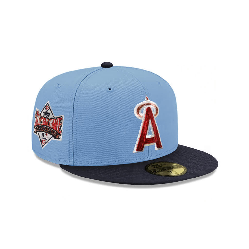 California Angels Sky Blue Navy 2 Tone 1989 All Star Game SP 59Fifty Fitted
