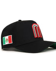 Mexico World Baseball Classic Black Mexico Flag SP 9Forty A-Frame Snapback