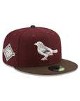 Baltimore Orioles Maroon Walnut 2 Tone 25th Anniversary SP 59Fifty Fitted