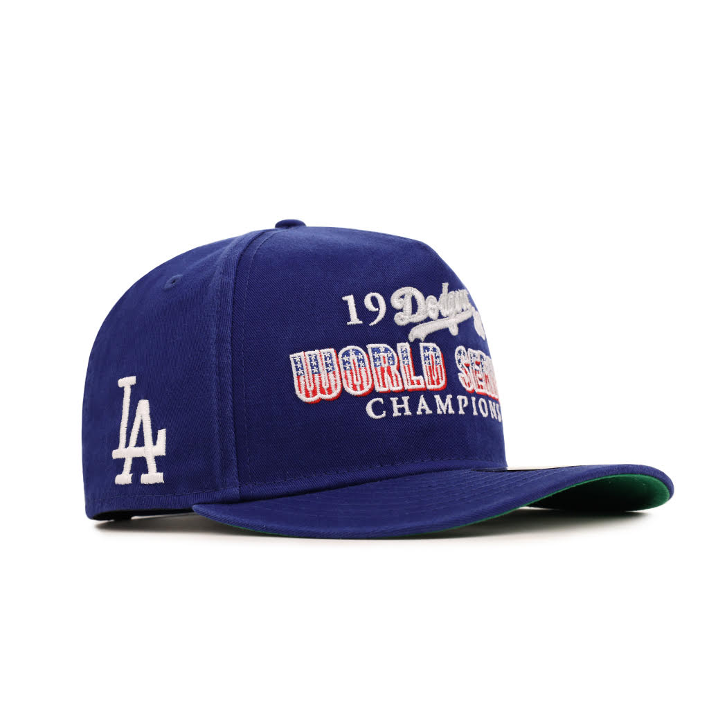 Los Angeles Dodgers 1988 World Series Champions LA Logo SP Vintage