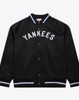 Mitchell & Ness New York Yankees Lightweight Black Satin Jacket