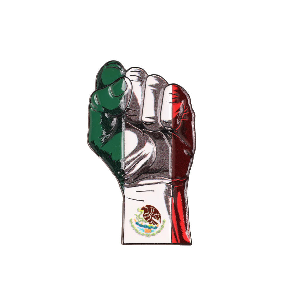 CrownMinded Mexico Power To The People Cap Pin