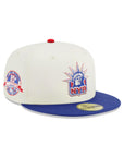 New York Rangers Chrome Royal Blue 2 Tone 85th Anniversary SP NHL 59Fifty Fitted