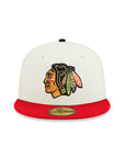 Chicago Blackhawks Chrome Scarlet Red 2 Tone Chicago Stadium SP NHL 59Fifty Fitted