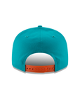 Miami Dolphins Teal Breeze Orange 2 Tone NFL 9Fifty Snapback