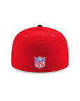 San Francisco 49ers Red On Black 2 Tone Back To Back Champions SP 59Fifty Fitted