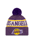 Los Angeles Lakers New Era Official Pom Sport Knit Beanie