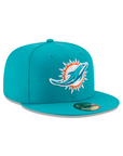 Miami Dolphins Teal Breeze 59Fifty Fitted Hat
