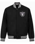 Las Vegas Raiders Black Reversible Wool Jacket