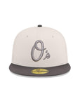 Baltimore Orioles Stone Graphite 2 Tone Oriole Park 30th Anniversary SP 59Fifty Fitted
