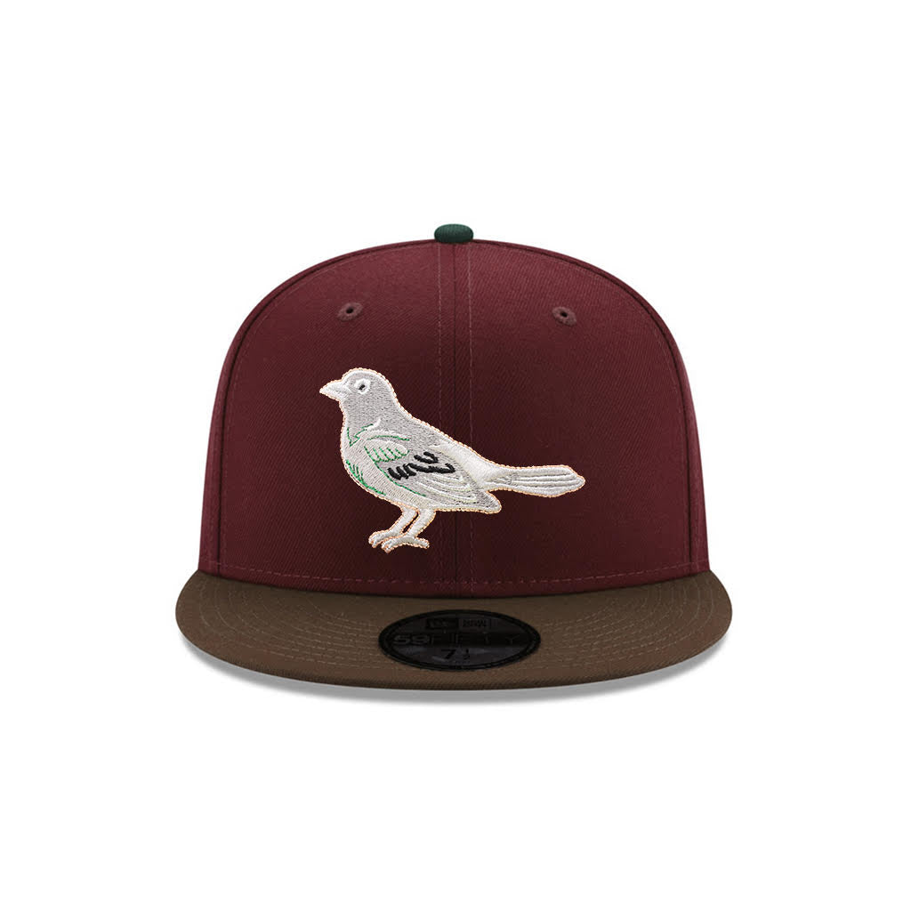 Baltimore Orioles Maroon Walnut 2 Tone 25th Anniversary SP 59Fifty