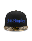 Los Angeles Rams Black Real Tree NFL Shield SP 59Fifty Fitted