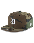 Detroit Tigers Woodland Camo 9Fifty Snapback