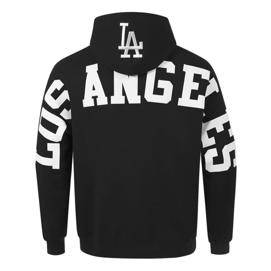 未使用 LA Dodgers フード付きパーカー Lサイズとフェイスタオル Pro Standard Los Angeles Dodgers Wingspan Drop Shoulder Black