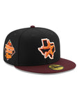 Houston Astros Black Maroon 2 Tone Minute Maid Park SP 59Fifty Fitted