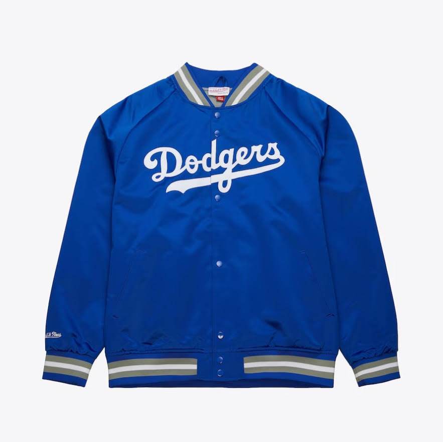 Mitchell & Ness Los Angeles Dodgers Lightweight Satin Jacket
