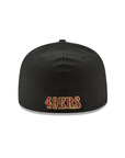 San Francisco 49ers Black 59Fifty Fitted Hat