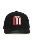 Mexico World Baseball Classic Black Mexico Flag SP 9Forty A-Frame Snapback