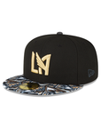 Los Angeles Football Club LAFC Black Multi Pattern 59Fifty MLS Fitted Cap
