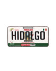 Hidalgo Mexico Car License Plate Cap Pin