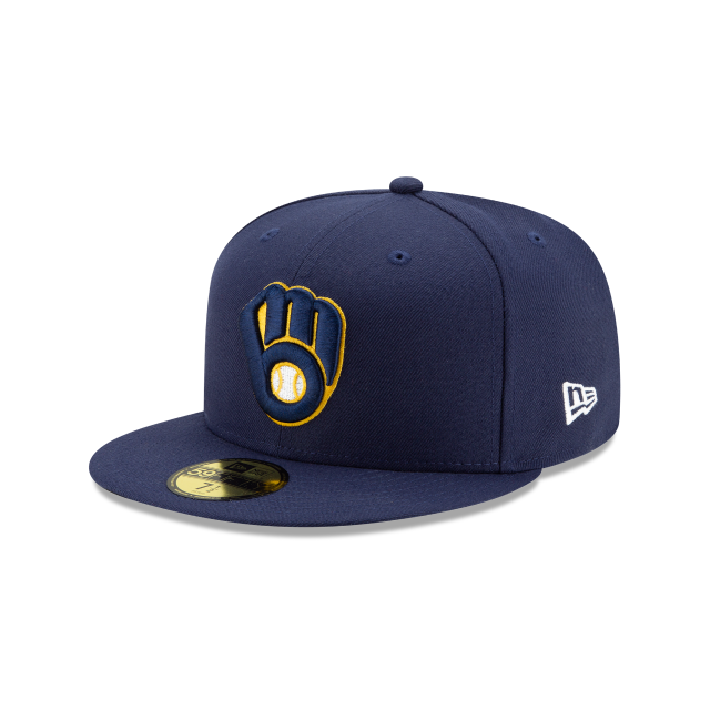 Milwaukee Brewers Authentic Collection 59Fifty Fitted