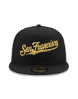 San Francisco Giants Black Gold Wordmark Candlestick Park SP 59Fifty Fitted