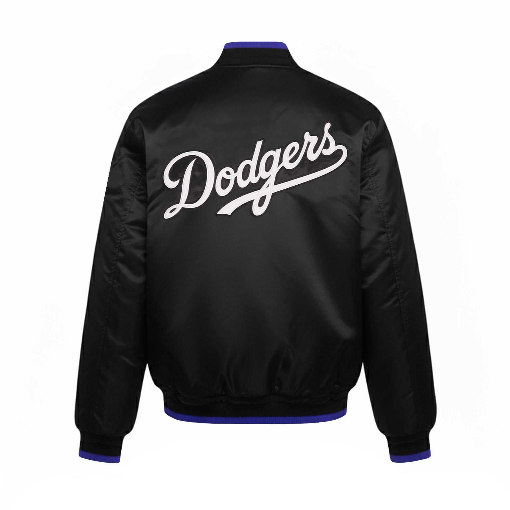Dodgers スタジャン Starter Starter Los Angeles Dodgers Color Block Full Zip Black Satin