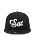Sacramento Kings Black Alternate Logo SP 9Fifty Snapback